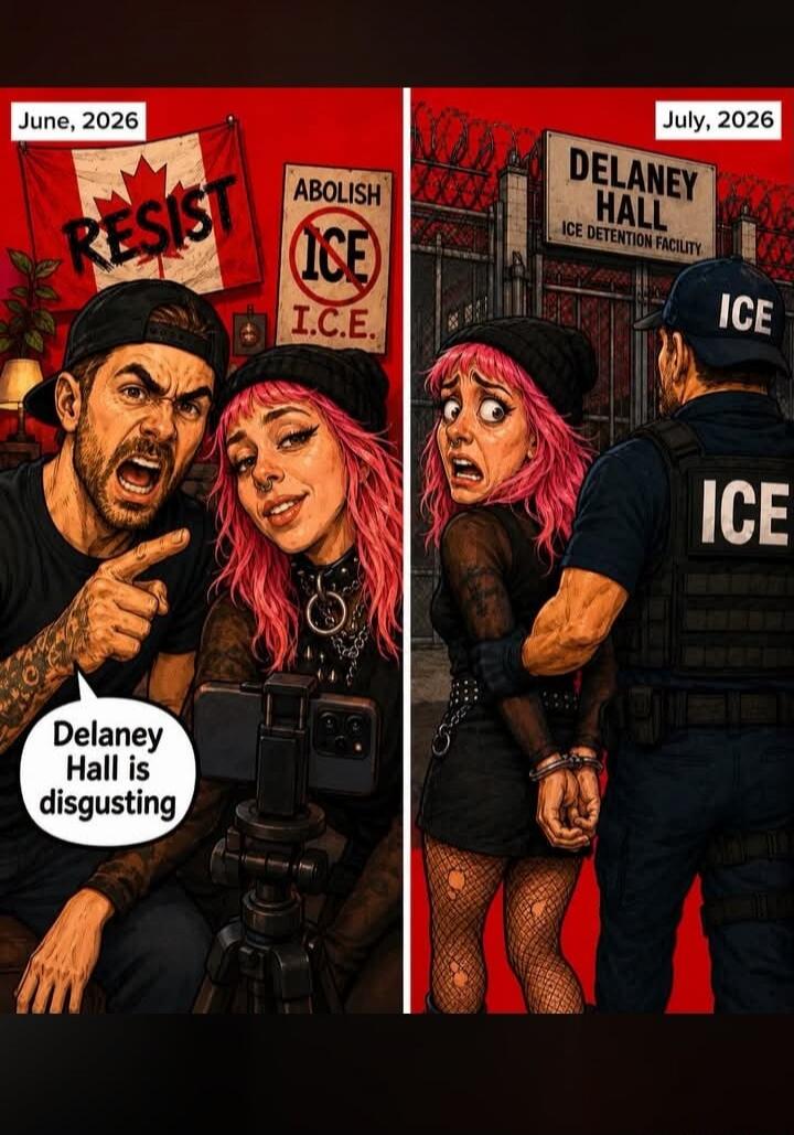 June, 2026 RESIST ABOLISH ICE I.C.E. Delaney Hall is disgusting July, 2026 DELANEY HALL ICE DETENTION FACILITY ICE