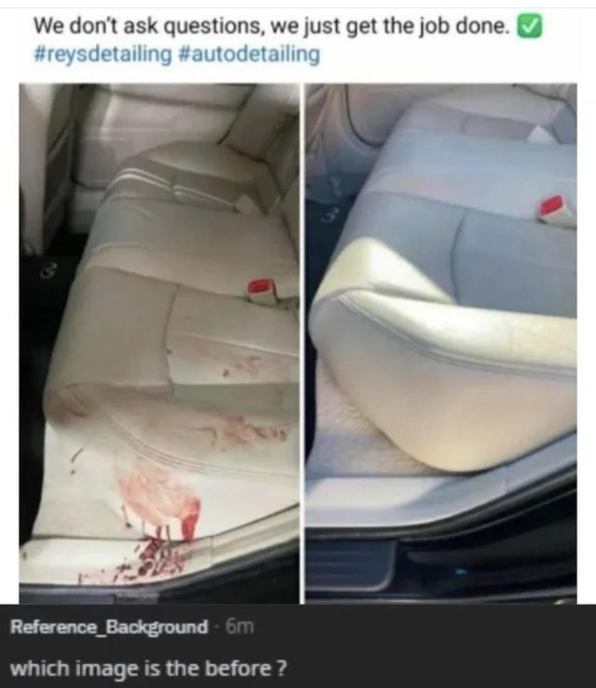 makeupztrend Suivre New York City NY We dont ask questions we just get the job done Reference_Background which image is the before