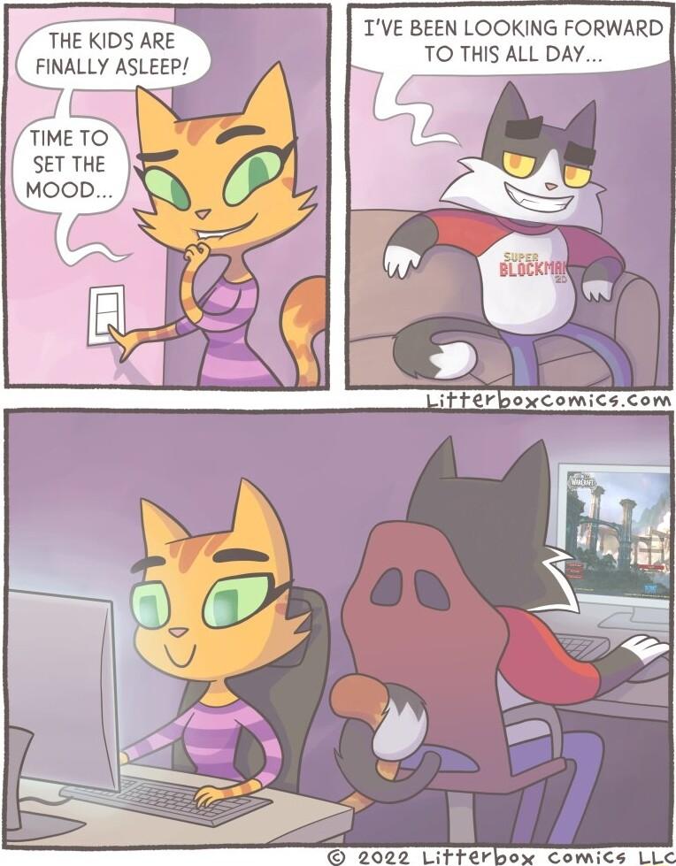 TVE BEEN LOOKING FORWARD THE KIDS ARE TO THIS ALL DAY _FINALLY ASLEEP Wm gr THE