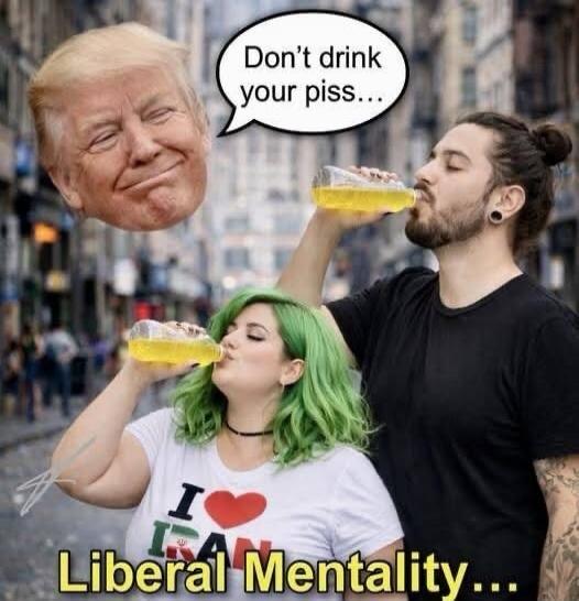 Don't drink your piss...