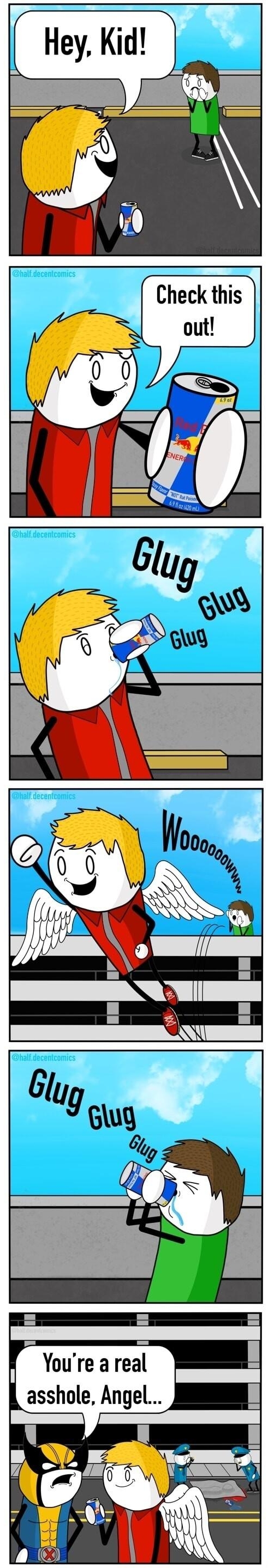 You reareal asshole Angel flgt A i y E