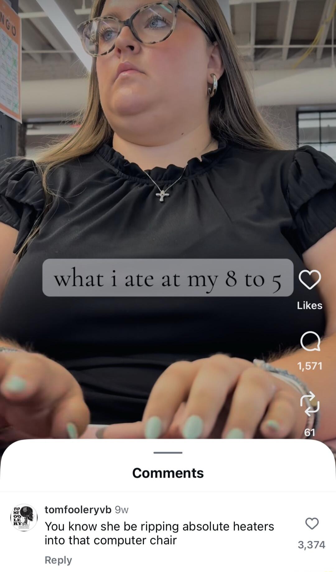 what i ate at my 8 to 5