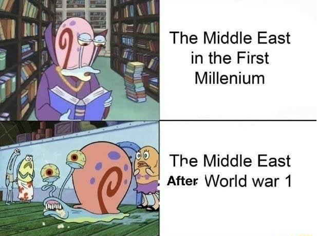 The Middle East in the First Millenium The Middle East Atfter World war 1