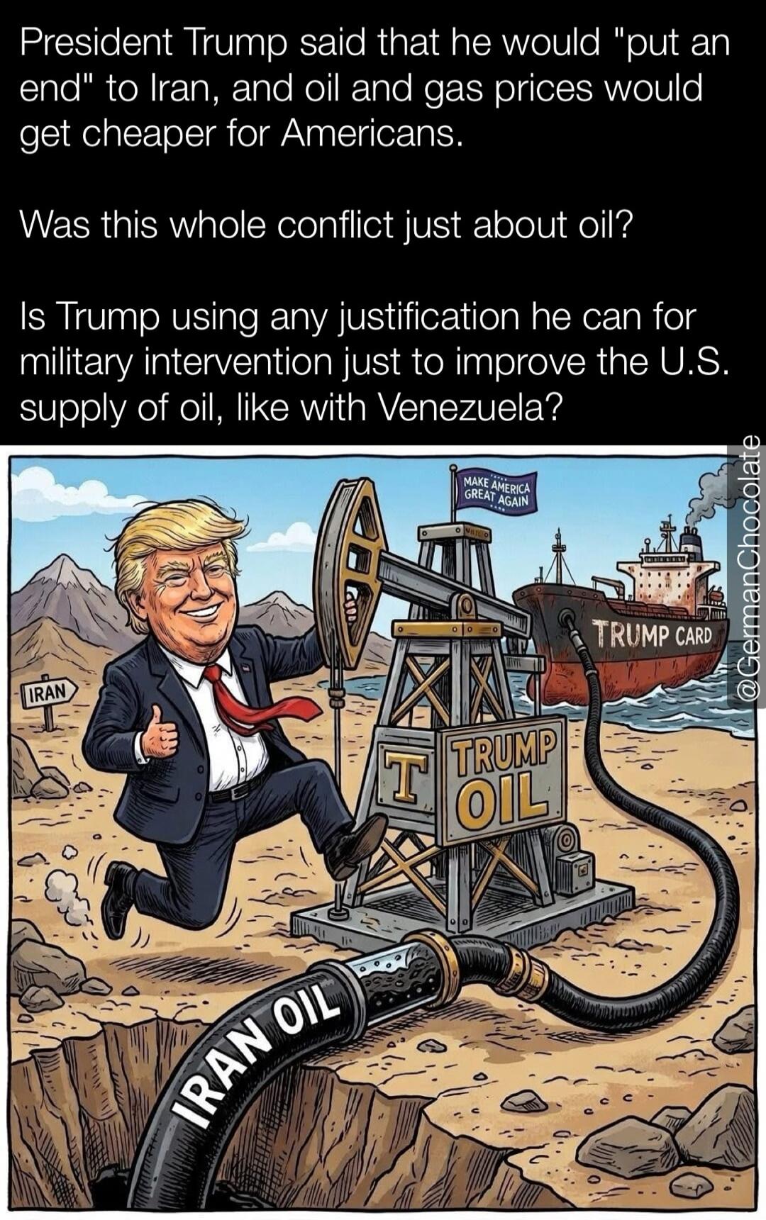 President Trump said that he would 