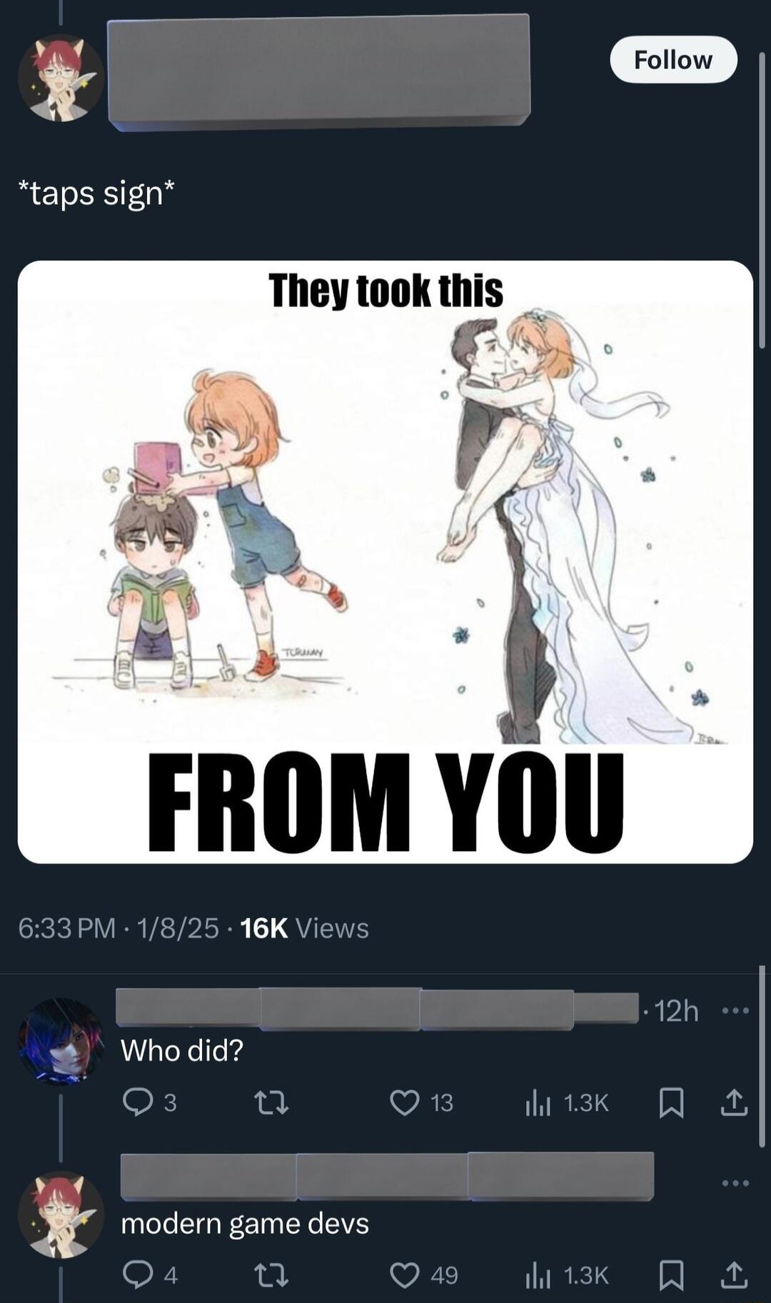 Whodid 2 v modern game devs Qa
