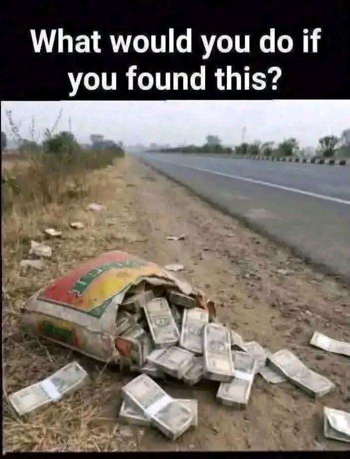 What would you do if you found this?