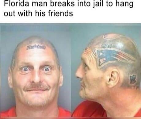 Florida man breaks into jail to hang out with his friends