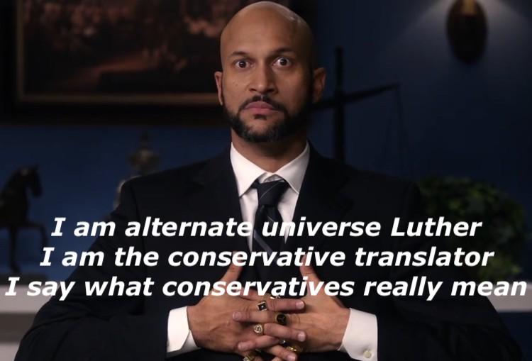 4 I am alternatd ubiverse Luther I am the conservative translator