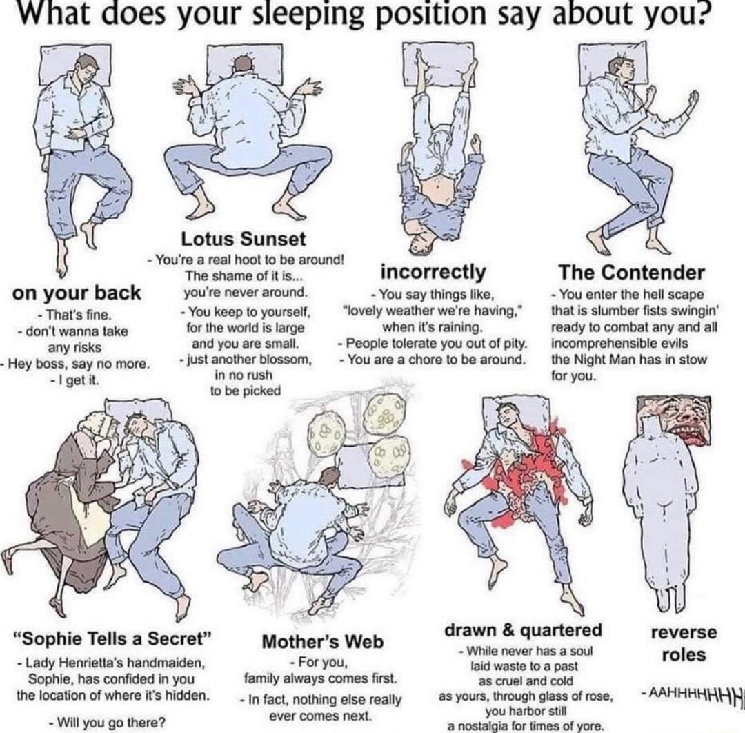 What does your sleeping position say about you b7 Sophie Tells aSecret Mothers Web e e sty oo rrr pelCaionc e mavase 10 o Gl VY R P T