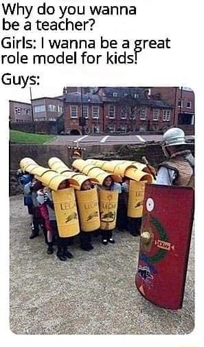 Why do you wanna be a teacher Girls wanna be a Freat role model for kids Guys