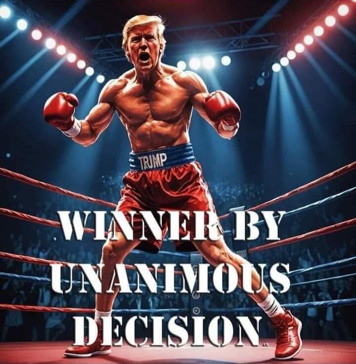 WINNER BY UNANIMOUS DECISION