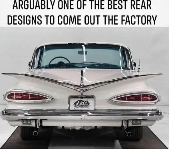 ARGUABLY ONE OF THE BEST REAR DESIGNS TO COME OUT OF THE FACTORY