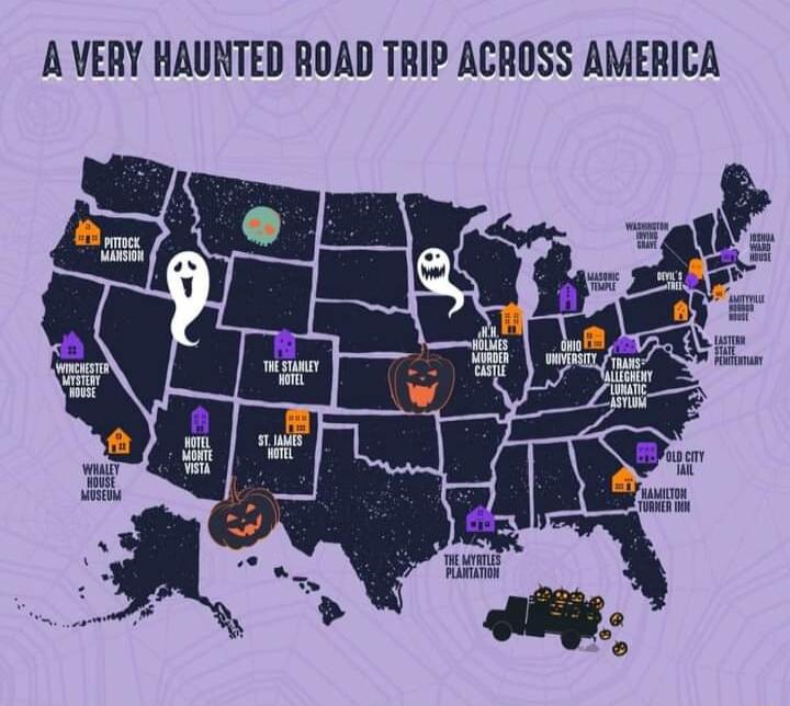 A VERY HAUNTED ROAD TRIP ACROSS AMERICA