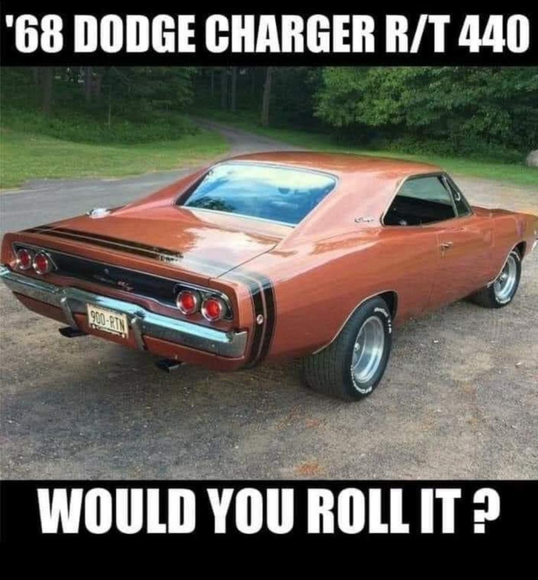 68 DODGE CHARGER RT 440