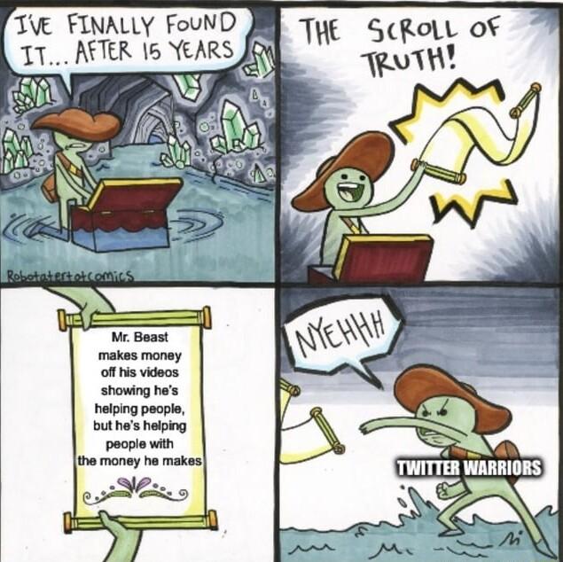 VE FINALLY FouND THE SCRoLL of AFTER 15 ERS W A