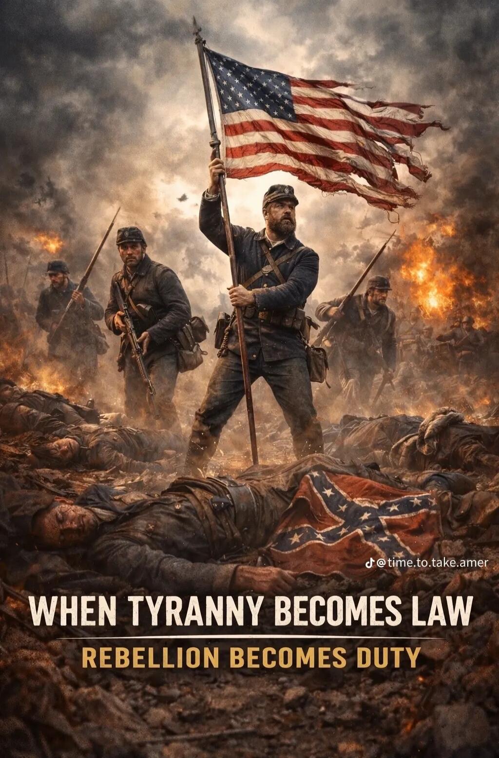 WHEN TYRANNY BECOMES LAW REBELLION BECOMES DUTY