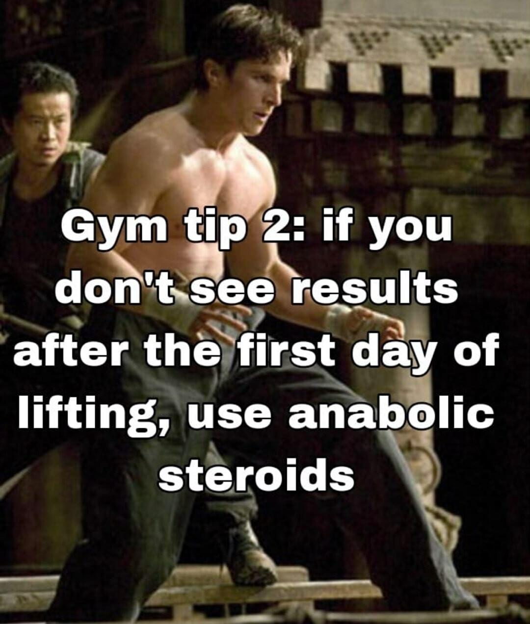 after thflrsmw of lifting use anabllc steroids