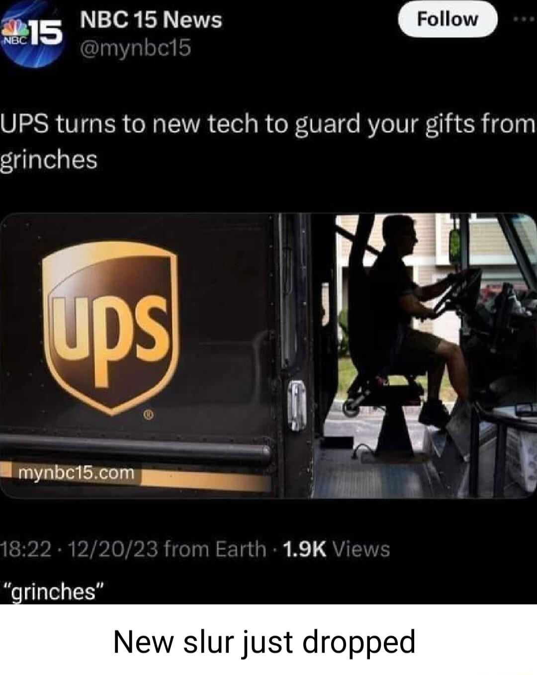 15 NBC15News O R TG R R IR CY R G RVE T RV t CR T grinches 8 D R L mynbc15m_r t 19K grinches New slu t dropped