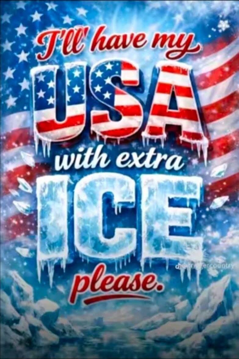 I'll have my USA with extra ICE please