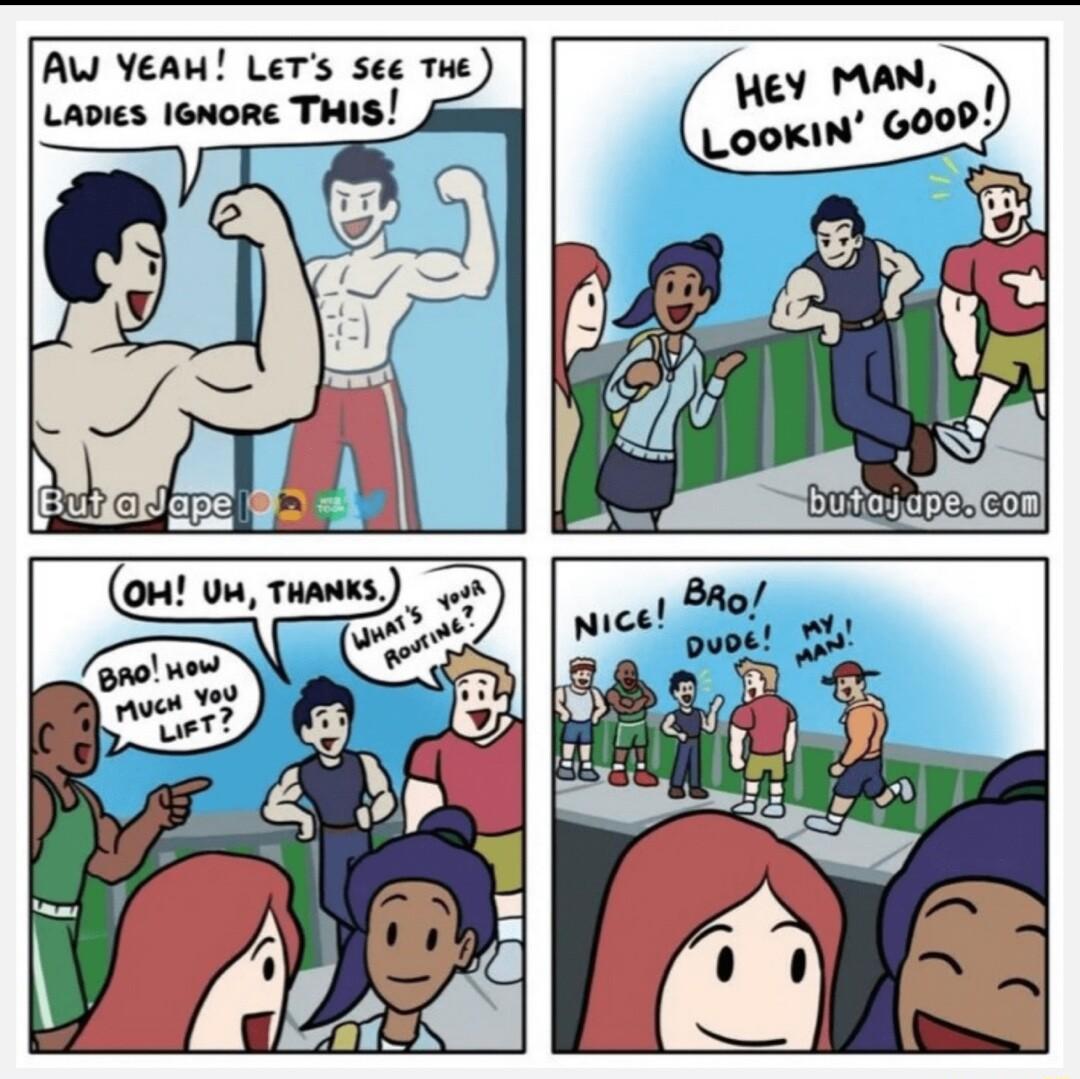 AW YEAH LeTs see THe LADies 16NoRe THIS