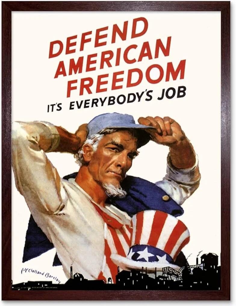 DEFEND AMERICAN FREEDOM IT'S EVERYBODY'S JOB