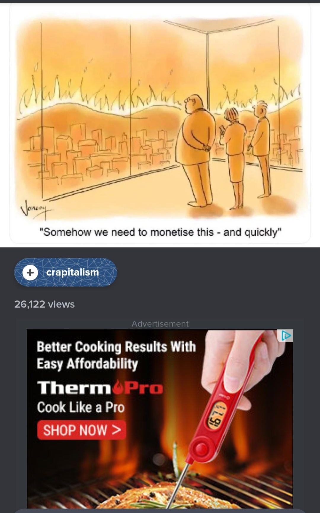 628 B Tl 238 7 Sure is hot EIEI T ETTEEREY 3 Better Cooking Results With Easy Affordability Therm QRICEY SHOP NOW