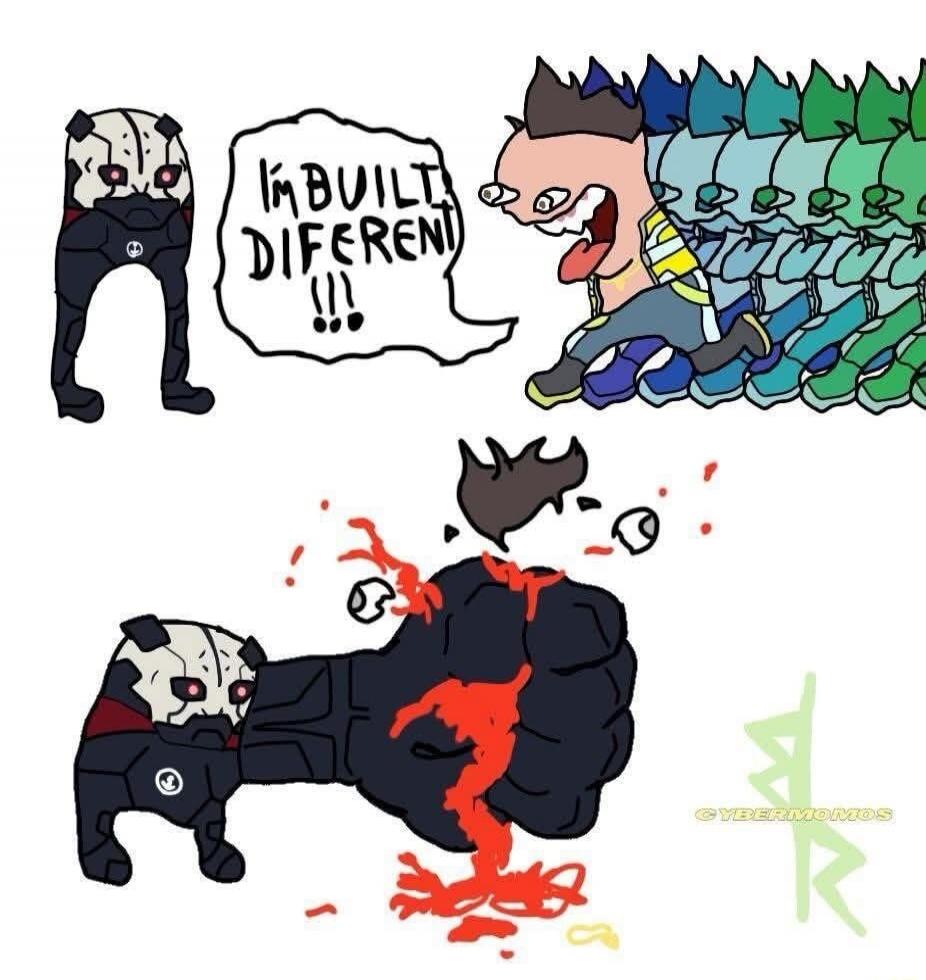 I'm built different!!!