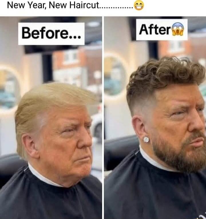 New Year, New Haircut................. 😁
Before...
After...
