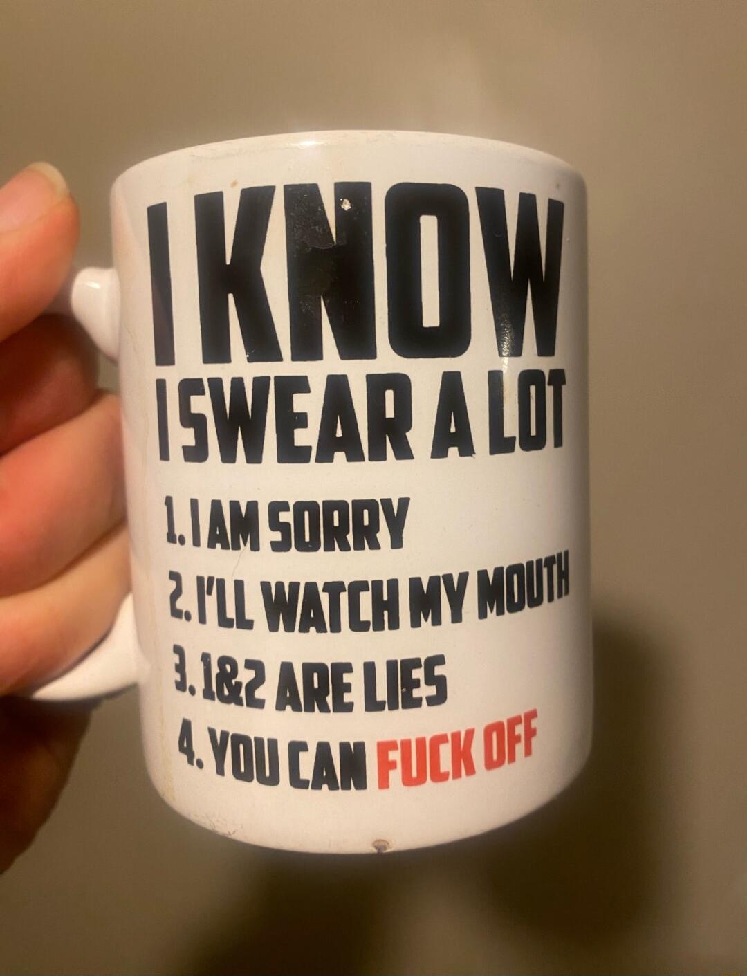 IKND ISWEAR AL LIAMSORRY LILL WATCH MY MOV 1182 ARE LIES you caw puck 0F