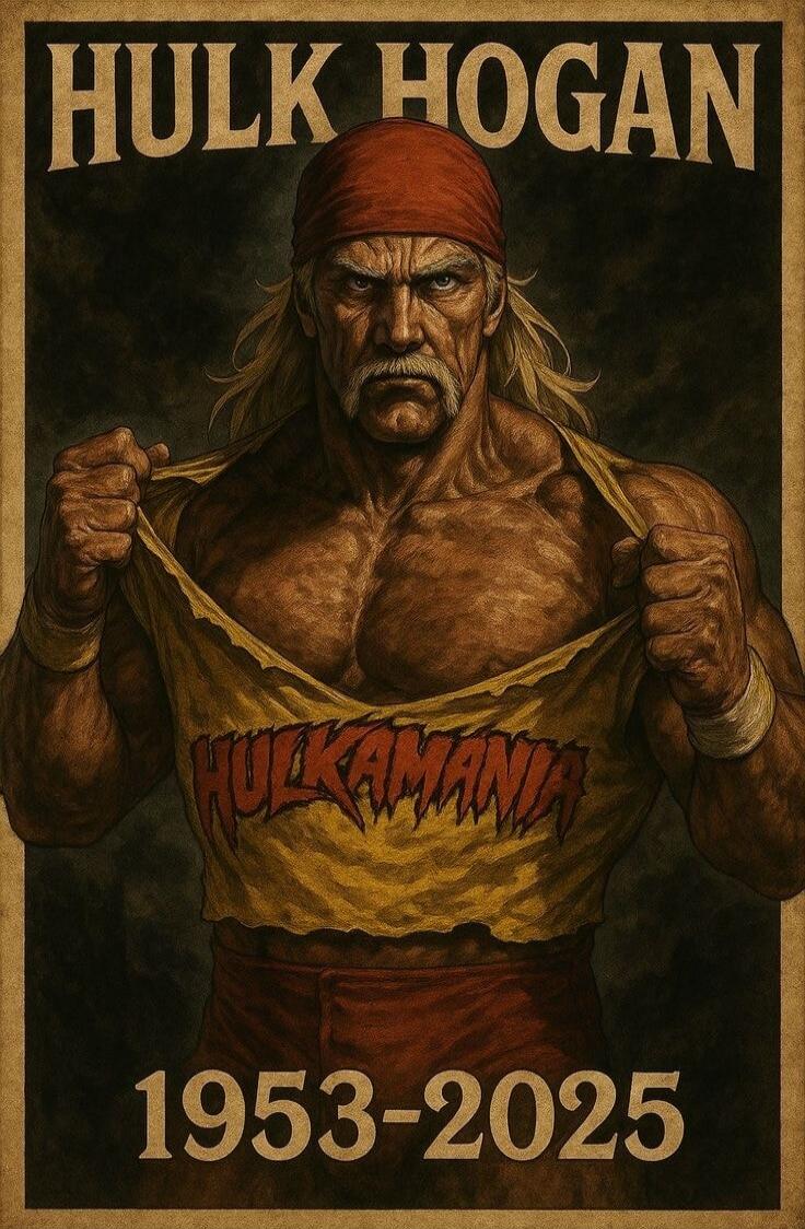 HULK HOGAN
HULKAMANIA
1953-2025