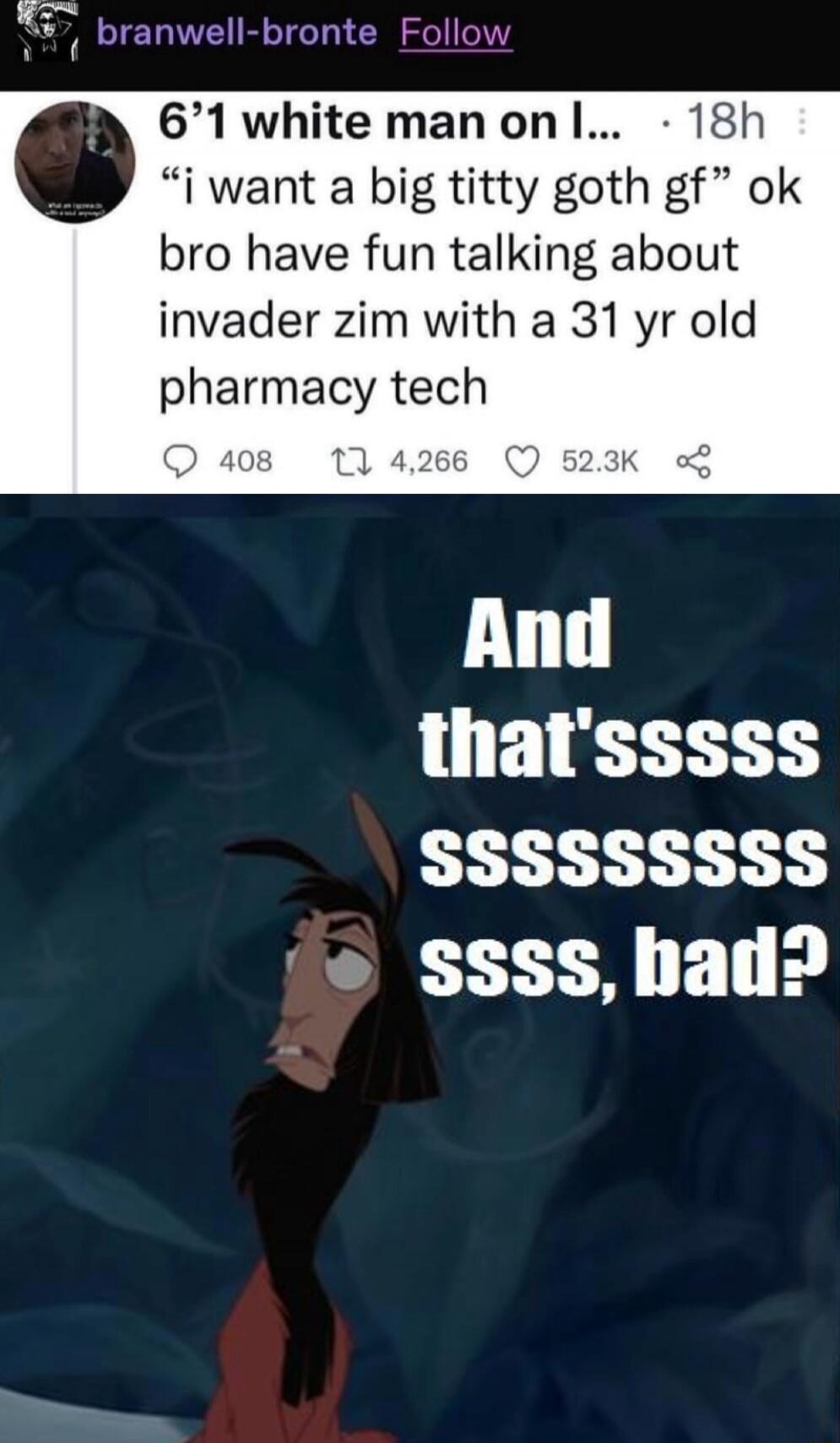 6’1 white man on l... 