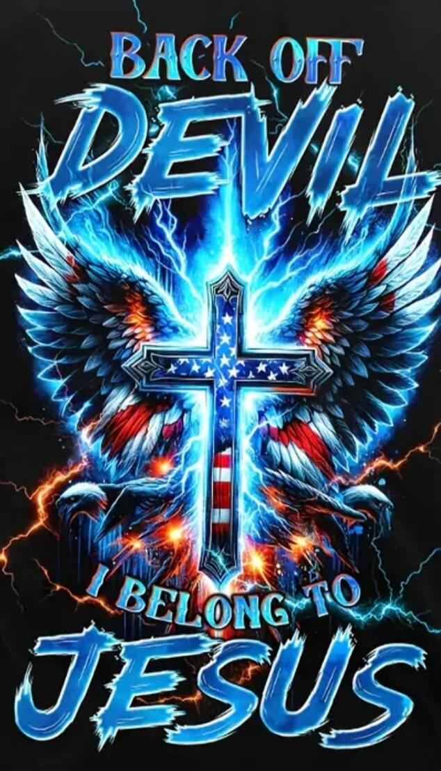BACK OFF DEVIL BELONG TO JESUS