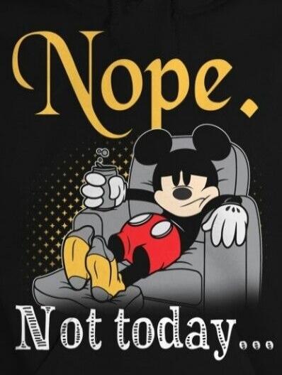 Nope. Not today...