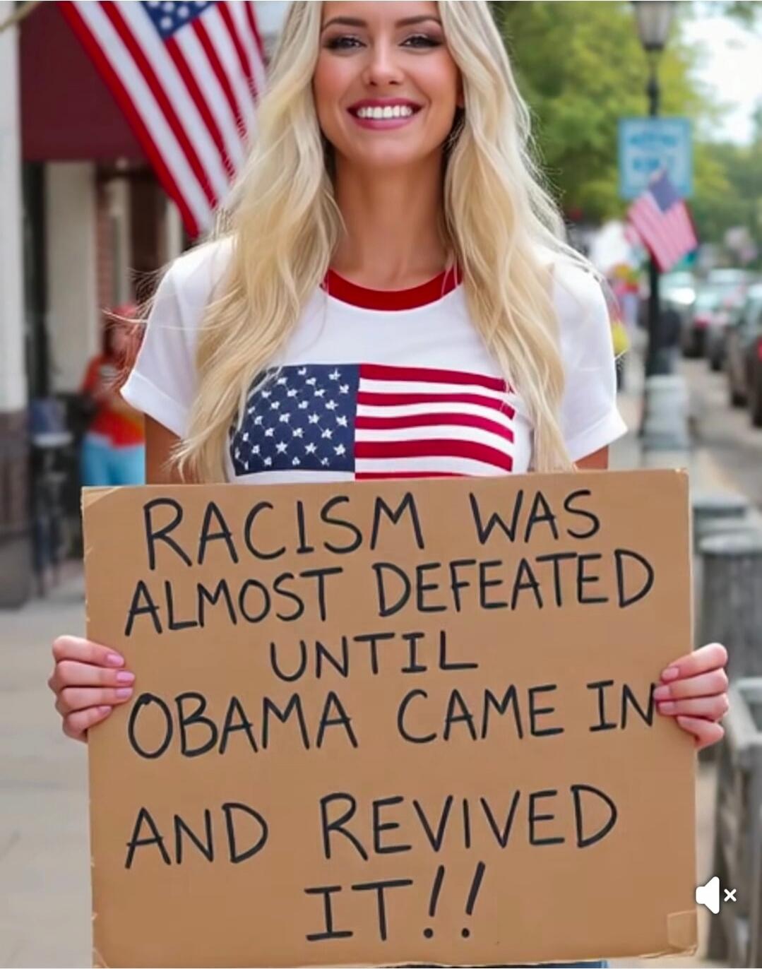 RACISM WAS ALMOST DEFEATED UNTIL OBAMA CAME IN AND REVIVED IT!!