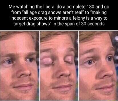 LRI RO R DG CER R ECR EVEL TR LCTRETET R E L CIVEETE Y CE R G BT indecent exposure to minors a felony is a way to target drag shows in the span of 30 seconds