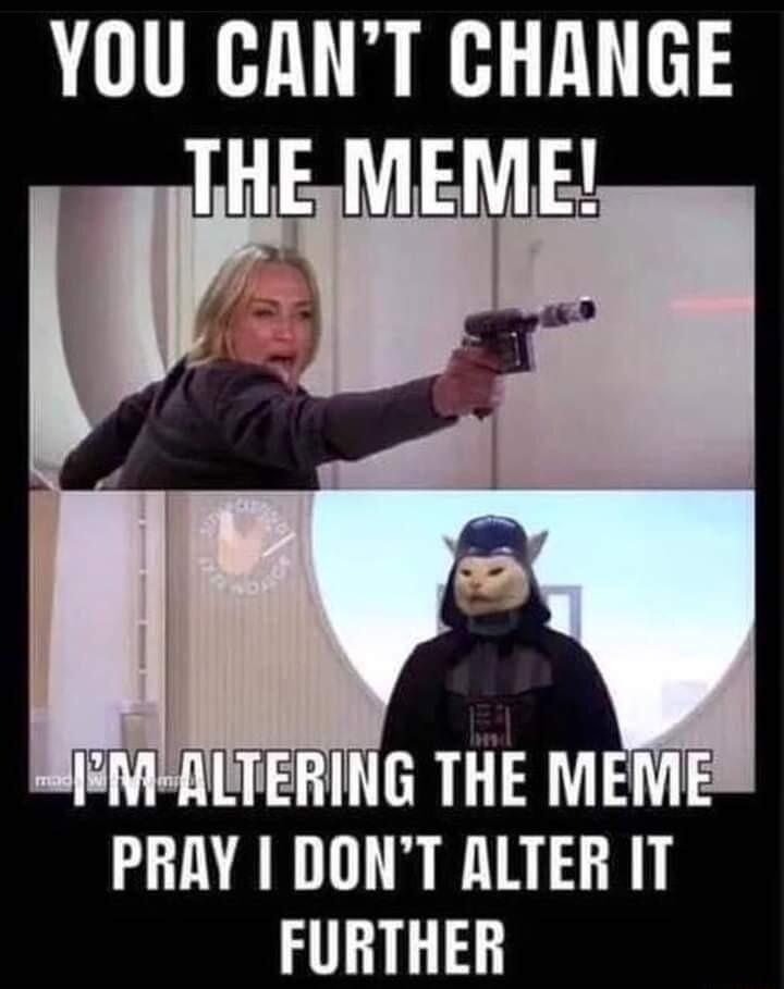 YOU CANT CHANGE PRAY DONT ALTER IT FURTHER