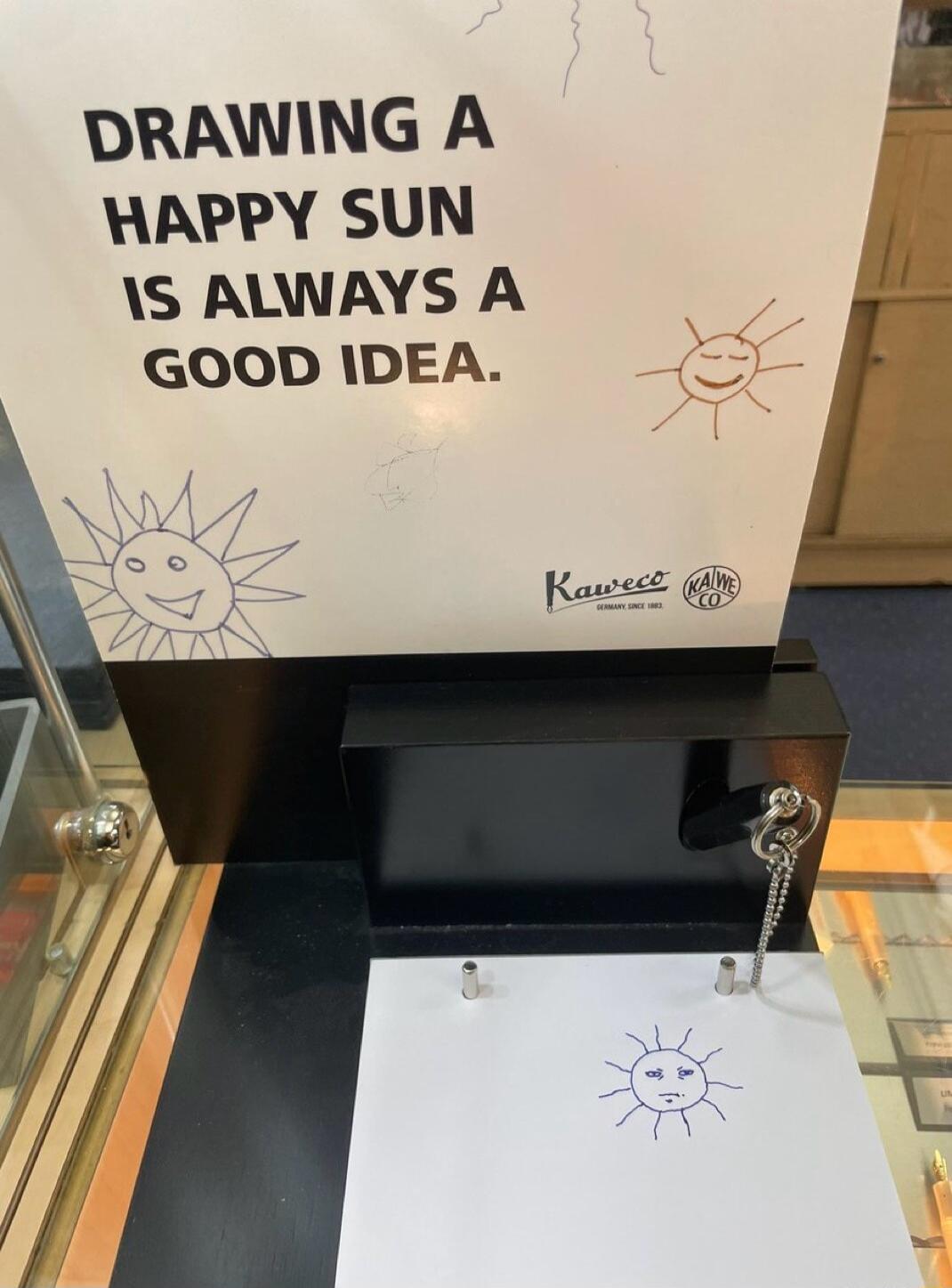 DRAWING A WAPPY SUN S ALWAYS A GOOD IDEA