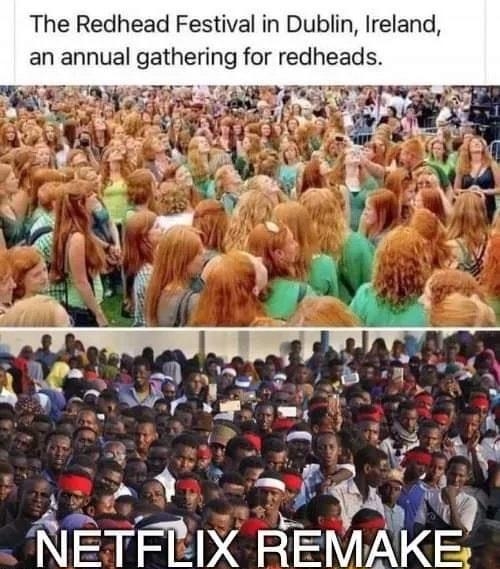 The Redhead Festival in Dublin Ireland an annual gathering for redheads