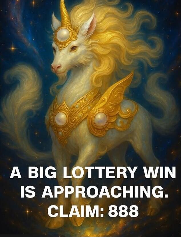 A BIG LOTTERY WIN IS APPROACHING. CLAIM: 888
