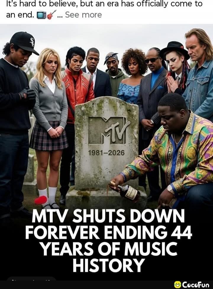 It's hard to believe, but an era has officially come to an end. See more
MTV SHUTS DOWN FOREVER ENDING 44 YEARS OF MUSIC HISTORY
