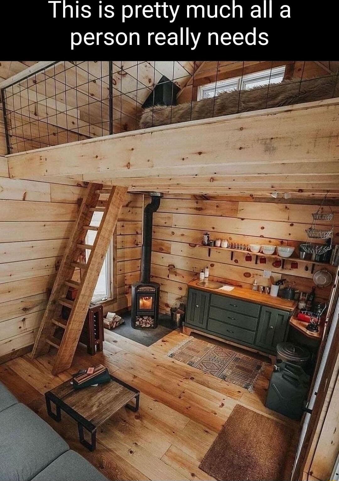 This is pretty much all a person really needs