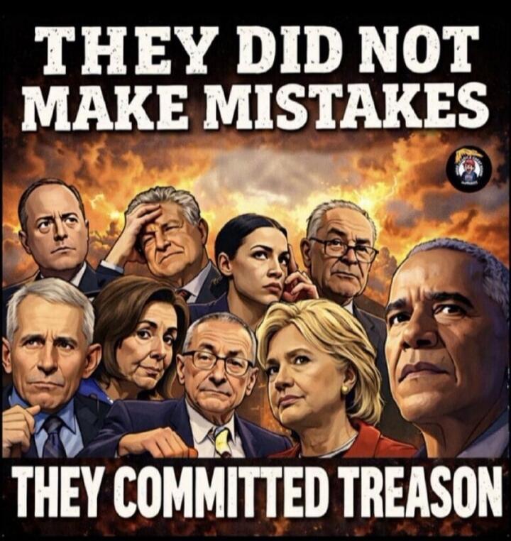 THEY DID NOT MAKE MISTAKES THEY COMMITTED TREASON