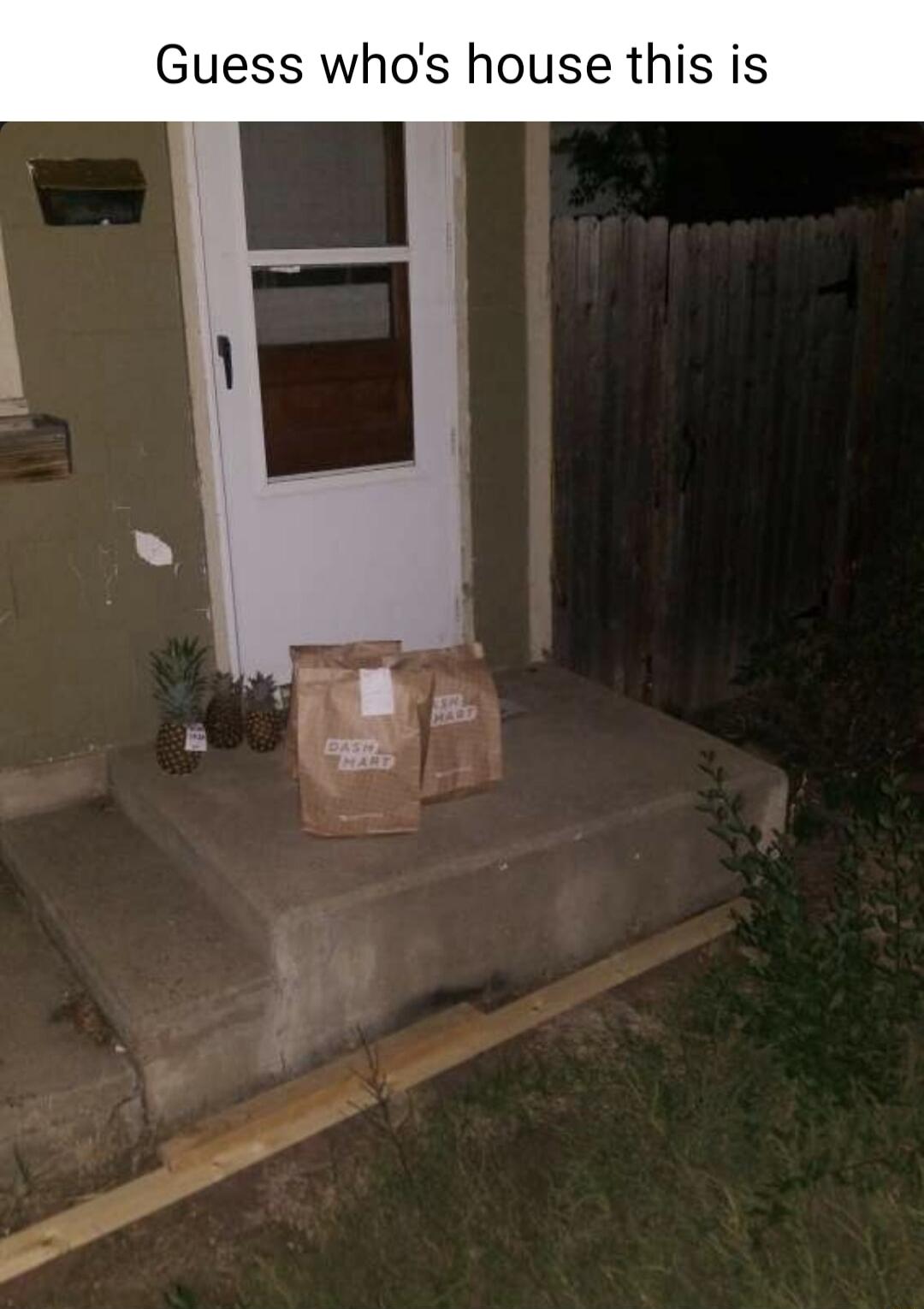 Guess whos house this is