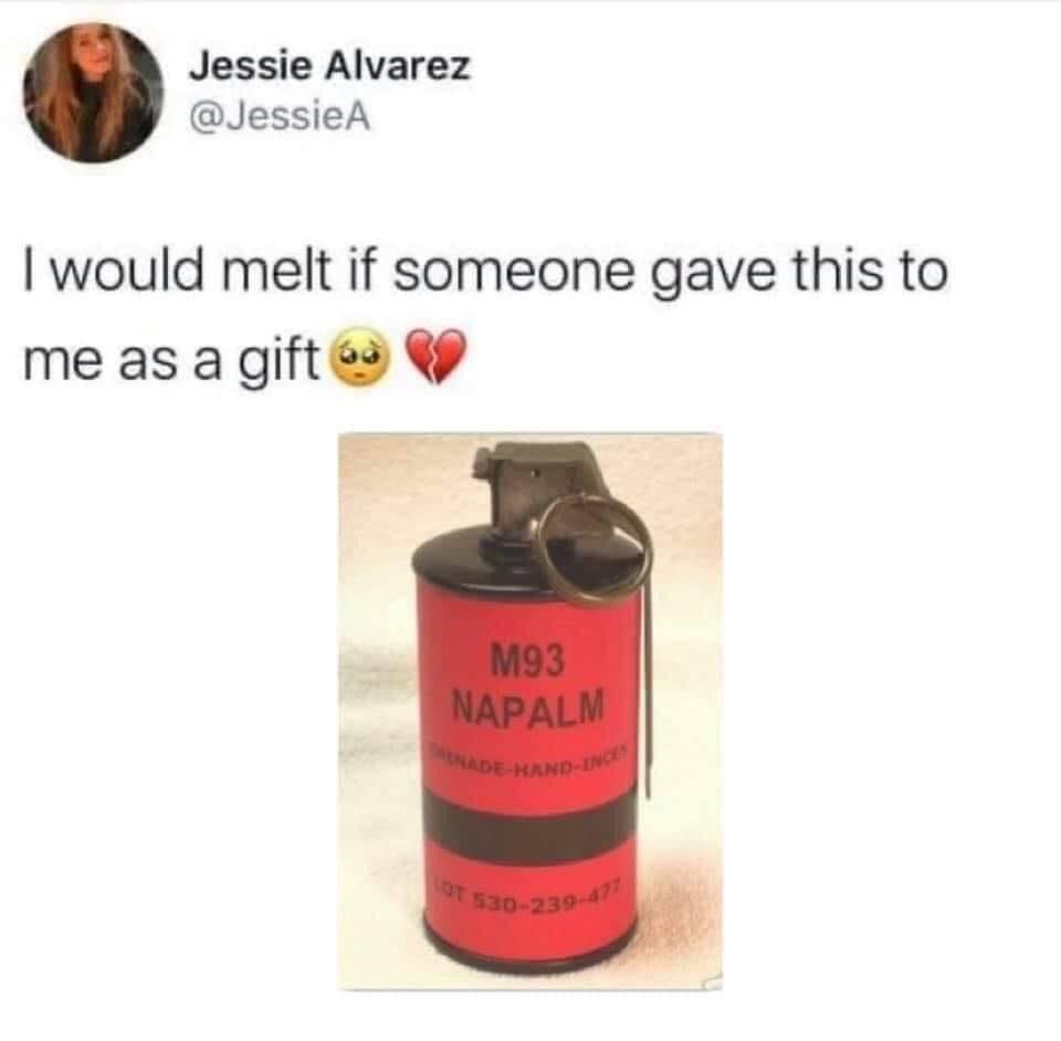 Jessie Alvarez JessieA would melt if someone gave this to me as a giftes