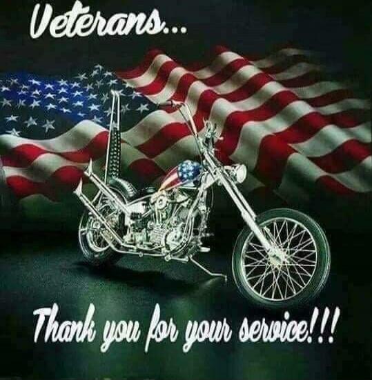 Veterans... Thank you for your service!!! Session ID: 1001418.