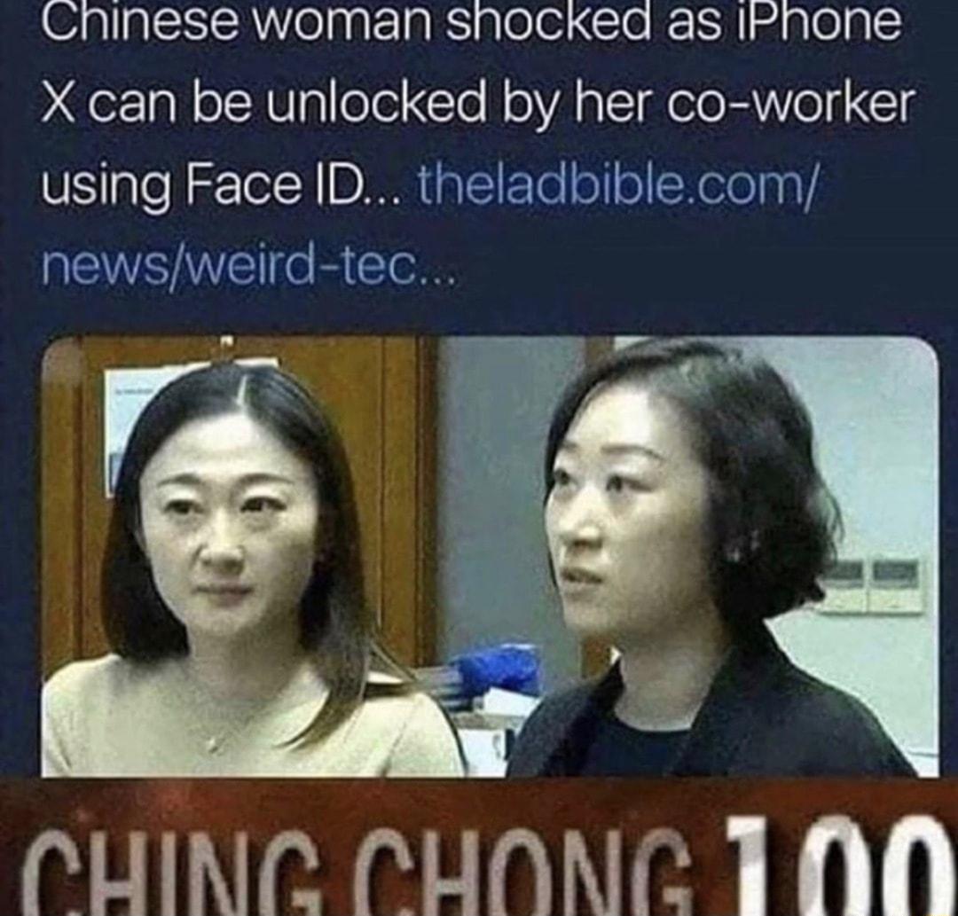 allalcE AN elpgrgsiplelel Clelkc il dplelplc X can be unlocked by her co worker using Face ID theladbiblecom I VS tec lrairj W A 1 le _ e g AUING CHANC 100