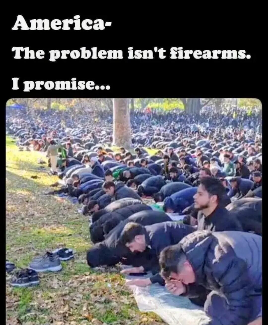 America- The problem isn't firearms. I promise...