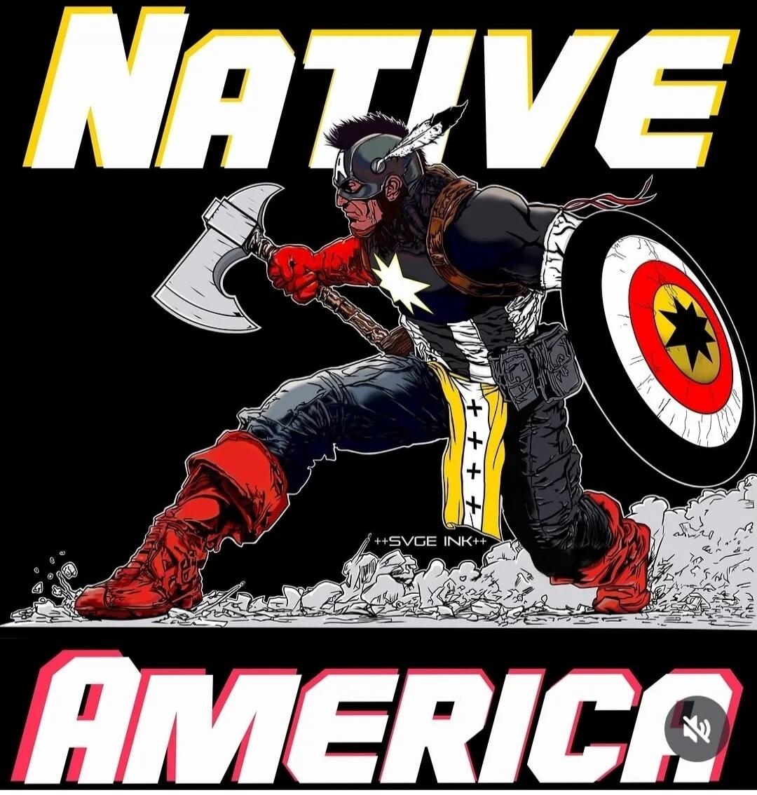 NATIVE AMERICA ++SVGE INK++