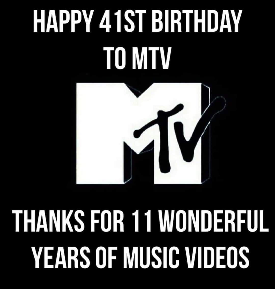 HAPPY 41ST BIRTHDAY TOMTV K THANKS FOR 11 WONDERFUL YEARS OF MUSIC VIDEOS
