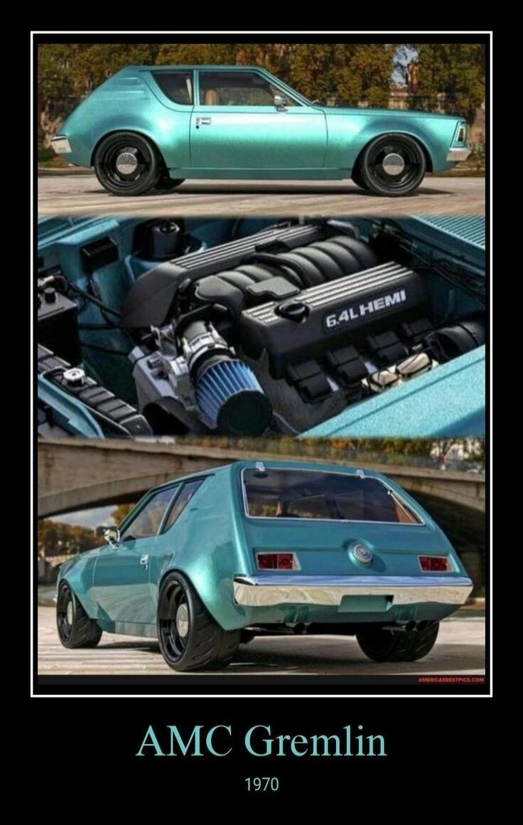 6.4L HEMI AMC Gremlin 1970